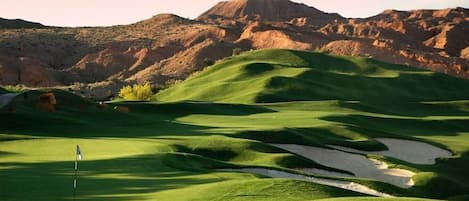 Your view of Wolf Creek First Hole