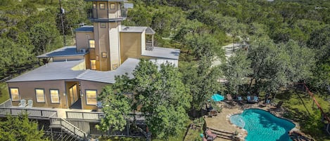 Unique Canyon Lake Lighthouse located in the heart of hill country