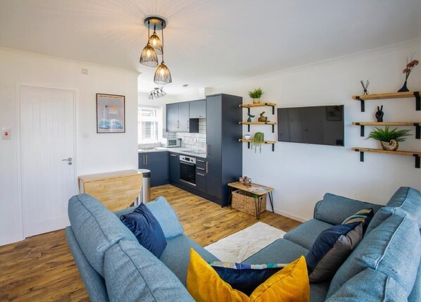 Open plan living space, perfect for relaxing after a days activities