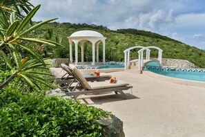 Swim up bar