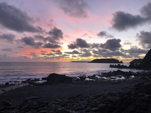 Winter Sunset at Marloes Sands - film location of Snow White and the Huntsman