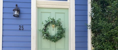 Newly painted exterior