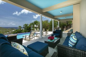 Poolside Covered Patio