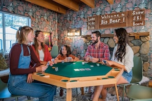 Take on family & friends at the poker table