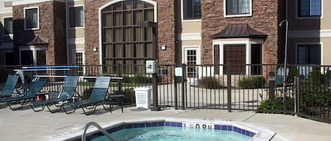 Relax in the hot tub!