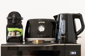 Kaffe och/eller kaffebryggare