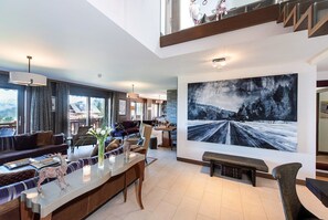 You'll love the refined mountain-inspired décor.