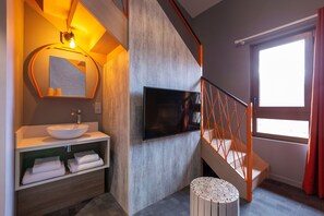 Enjoy the warm and cozy decor.