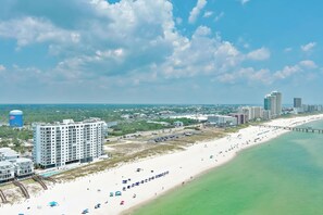 Beautiful beach for miles!