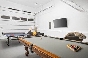 This is an awesome space. Very modern with a great game room!  -Joel