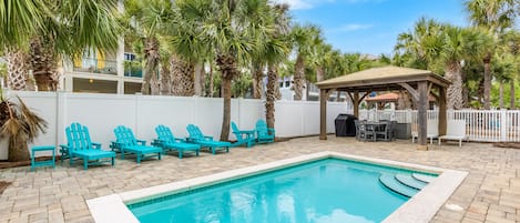 Gulfside Oasis is your Destin retreat complete with a private pool.