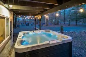 屋外スパ浴槽