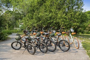 10 Bikes & Helmets Provided to Use on the Little Traverse Wheelway Bike Path