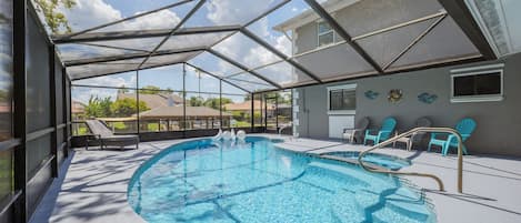 Family-Friendly Fun - When the kids beg for one more dip in the pool, just say yes! It's so much easier than hauling your kids and their toys to a community pool, yours is right outside the back door!