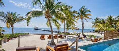 The Caribbean view from your deck!