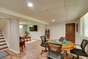 Game Room | Split-Level Home | Central Air Conditioning | Free WiFi