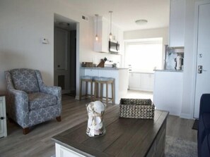 Furniture, Indoors, Room, Table, Building