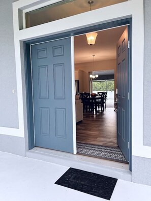 Front entrance