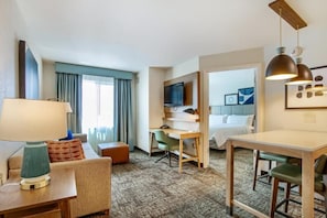 Relax and rejuvenate in the cozy living room.