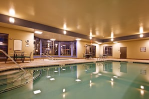 Enjoy the excellent on-site amenities including the indoor pool!