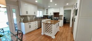 You'll love cooking in our designer kitchen