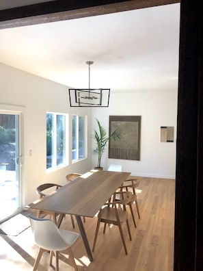 Dining room with seating for 8