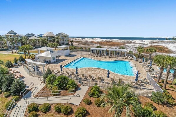 View from Our Sweet Magnolia, Honeymoon Pointe. Ultra exclusive location