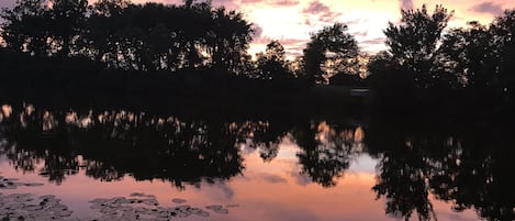 Sunset on Cane River.