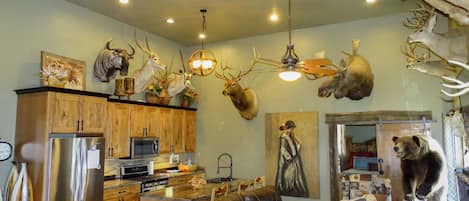 View of full Kitchen/Living Area