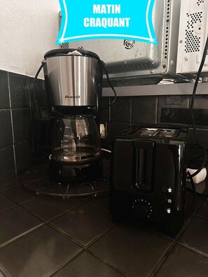 Kaffe och/eller kaffebryggare