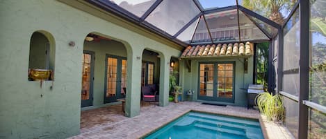 Private pool in Sarasota, Florida