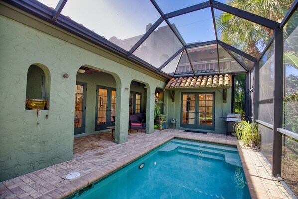 Private pool in Sarasota, Florida