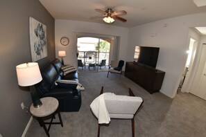 Living Room and Balcony