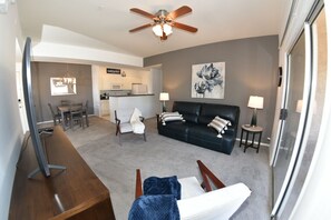 Open Concept Livng, Dining  Kitchen