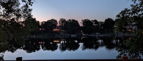 The calm and peace of summer evenings. Ahhhh.....never take this for granted.