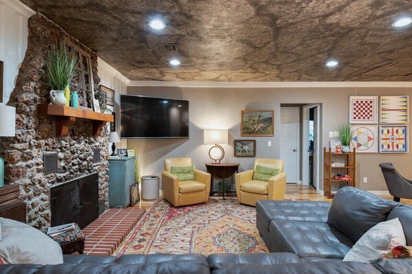 Main living room of cabin
