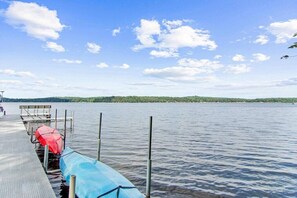 Kayaks, paddle boat and paddle boards provided