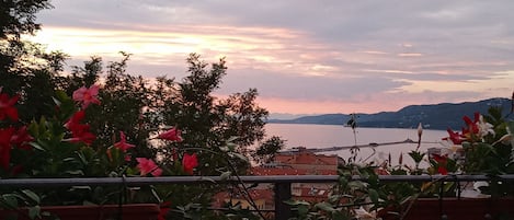 Vista dal balcone