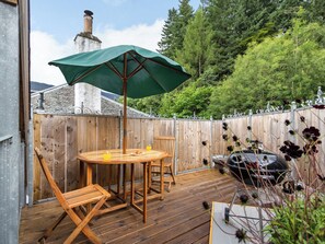 Outdoor area | The Granary - Dunira Cottages, Dunira, near Comrie