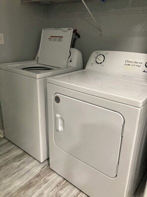 Washer and dryer