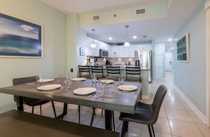 Table to kitchen
