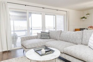 Spend quality time with family in our cozy living room.
