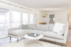 Spend quality time with family in our cozy living room.