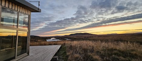 Uitzicht vanuit accommodatie