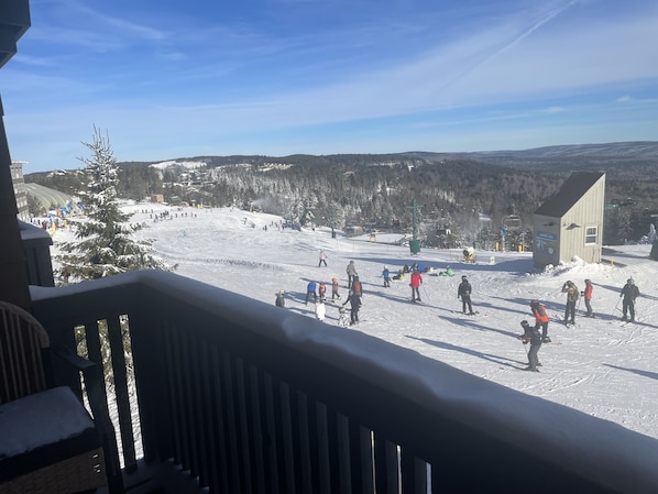 View from our balcony