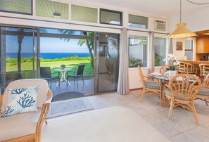 No matter where you are seated, this villa will truly connect you to the beauty and wonder that this magical island has to offer