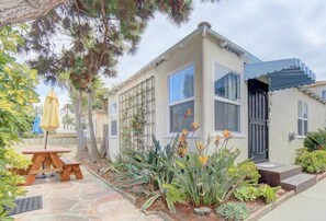 Front door to your villa, just steps away from the beach. 