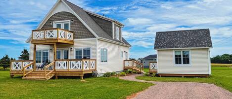 Front of property, facing the Northumberland Straight