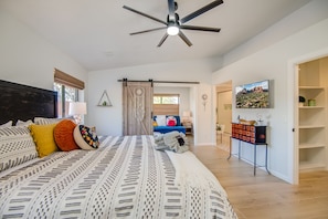 Master Bedroom with Separate Seating Area