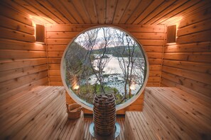 Our Lakeside Sauna House